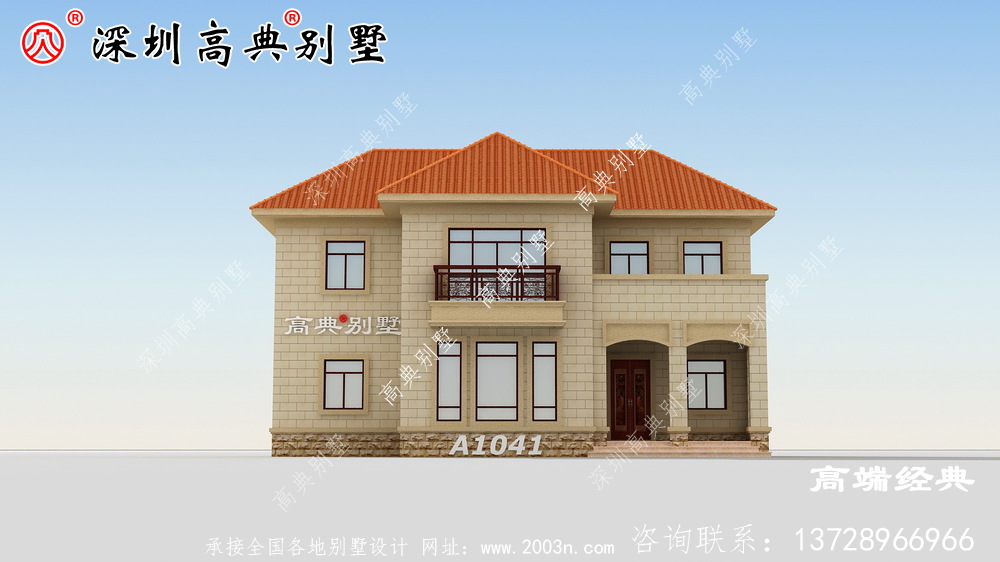 二層125平方自建房設(shè)計(jì)圖，實(shí)用又精致
