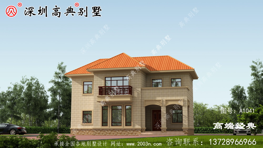 二層125平方自建房設(shè)計(jì)圖，實(shí)用又精致