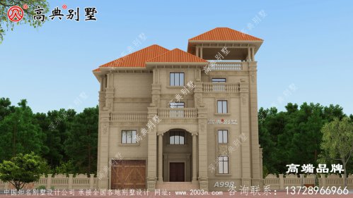外墻材料裝飾易于維護，底層不易被雨水侵蝕