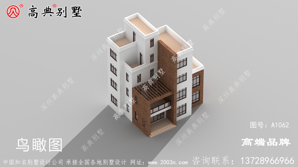 誰還建規格齊整的別墅呢？選擇都是建這樣的款式