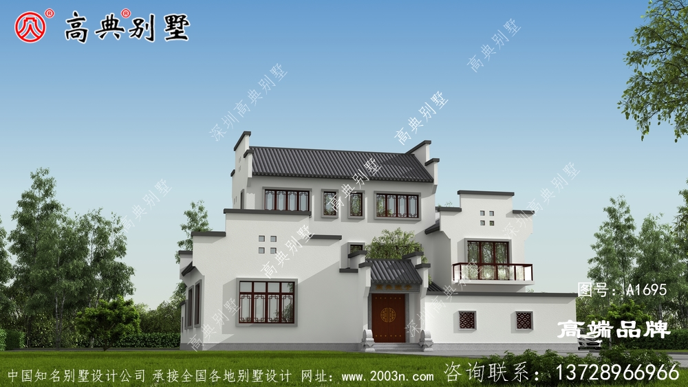 隨著社會經濟的發展帶動了農村，那住宅美的絕倫