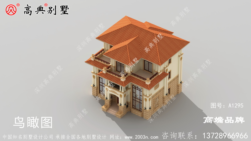 歐式三層別墅設計圖，讓你心動不已的一款別墅