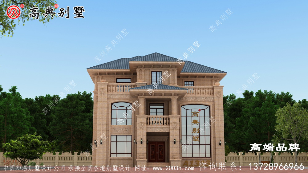 大戶型別墅四代同堂，完全沒有問題