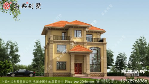 別墅多窗的設計采光透明，室內寬敞亮堂堂