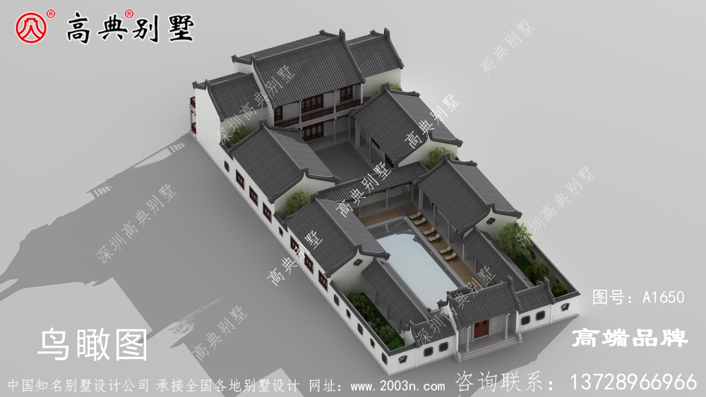 庭院設計可以在農忙時提供晾曬場所非常便捷