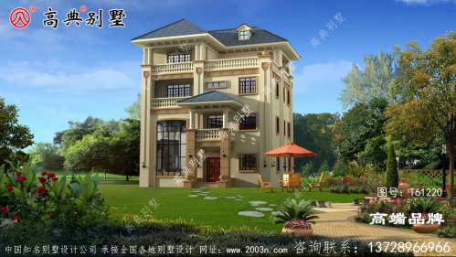 素雅外觀非常招人喜歡，農村別墅就該這樣