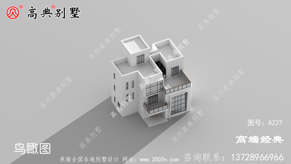  平頂設計露臺還可晾曬作物，十分實用