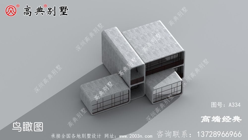 現(xiàn)代兩層戶型圖，滿滿的都市科技氛圍