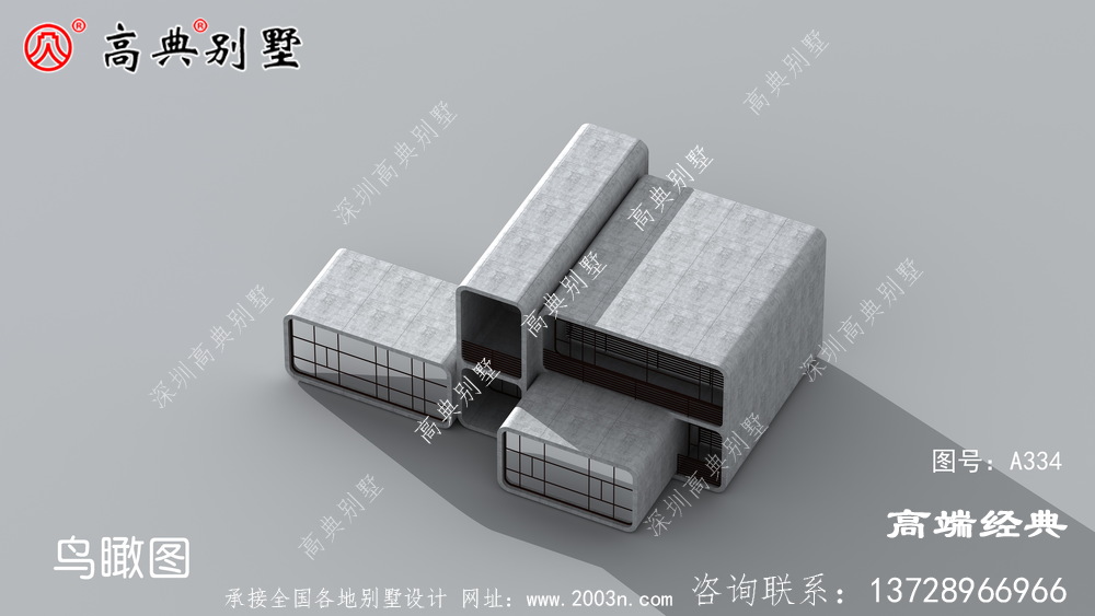 現(xiàn)代兩層戶型圖，滿滿的都市科技氛圍