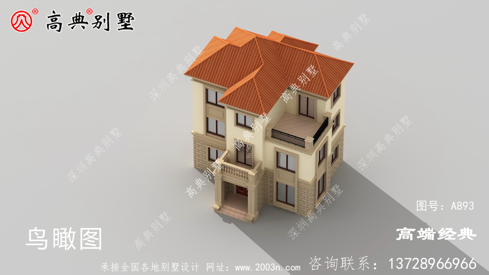 展現別墅的層次感和立體感靠的不僅是露臺還有結構