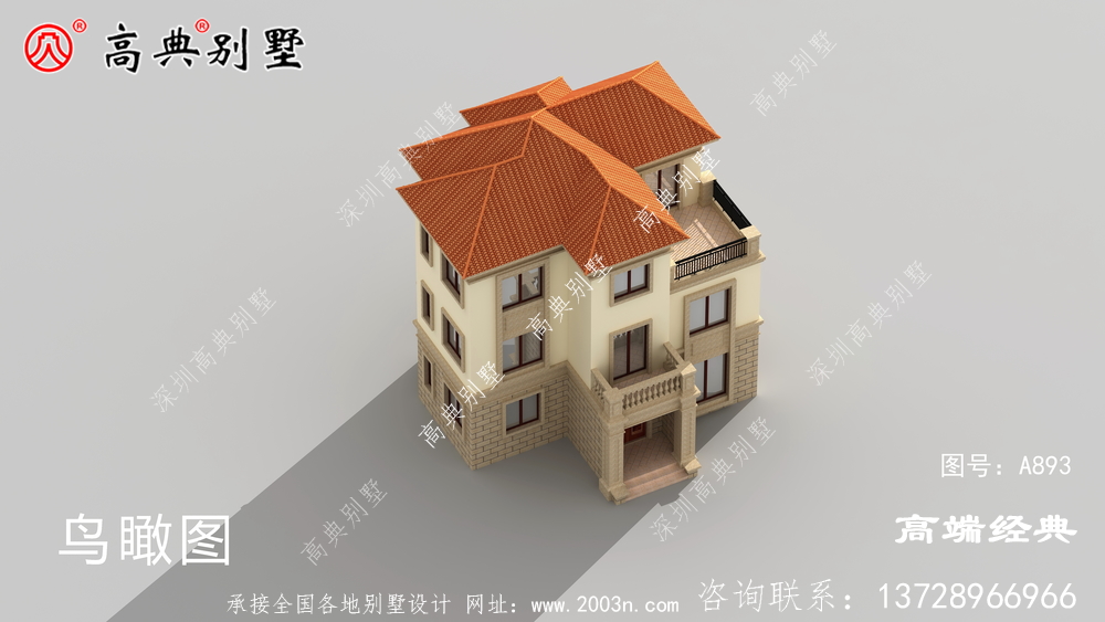 展現別墅的層次感和立體感靠的不僅是露臺還有結構