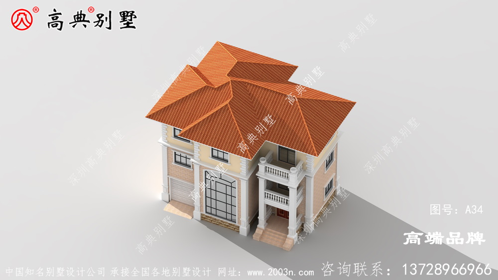 這款外觀給人精致細(xì)膩的印象，建房首選沒錯了
