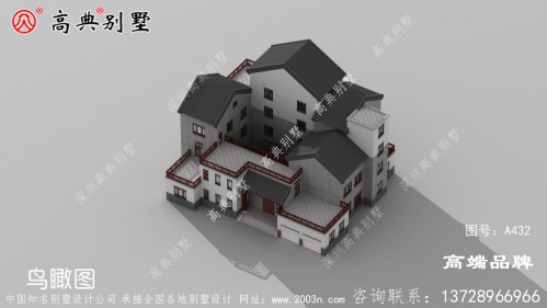鄉村最受歡迎的中式三層別墅，快進來看看！